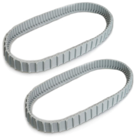 Calvana gray replacement tracks for Dolphin cleaners improve grip on pool walls.