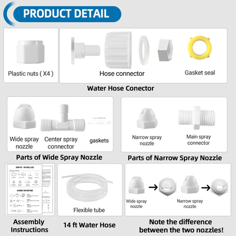 Calvana garden hose connector demonstrates secure quick-install compatibility.