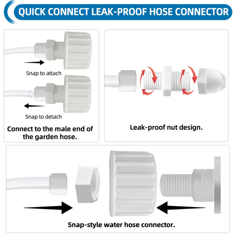 Calvana narrow spray nozzle provides targeted jets for precise surface reach.