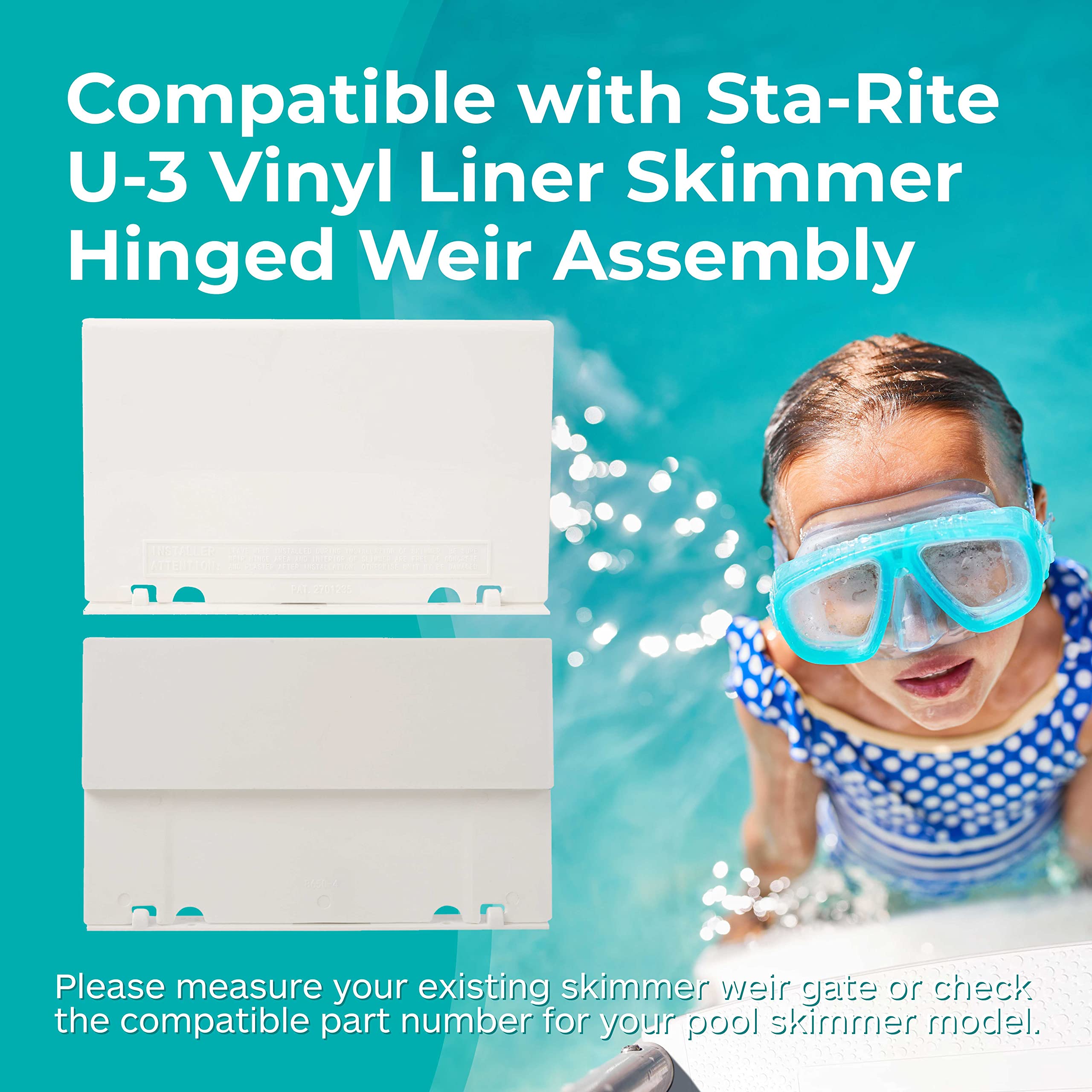 Calvana UV-resistant plastic resists heat and sun exposure.