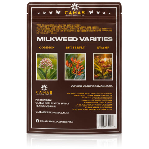 CAMAS Pollinator Kit non-GMO seeds with no fillers.