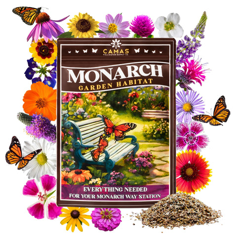 CAMAS Pollinator Kit supports spring and fall outdoor sowing.
