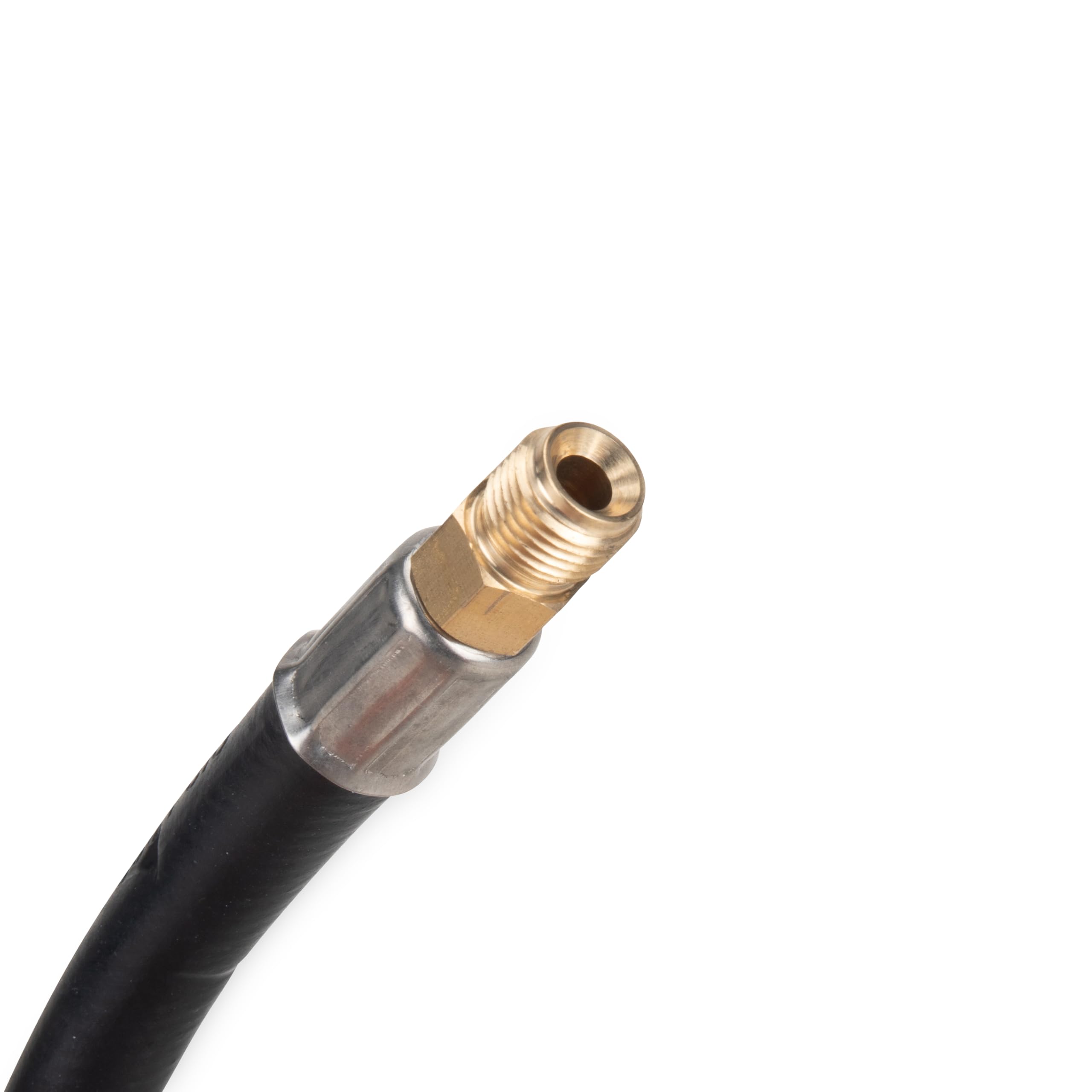 Camco propane hose with safety features like thermal protection and excess flow.