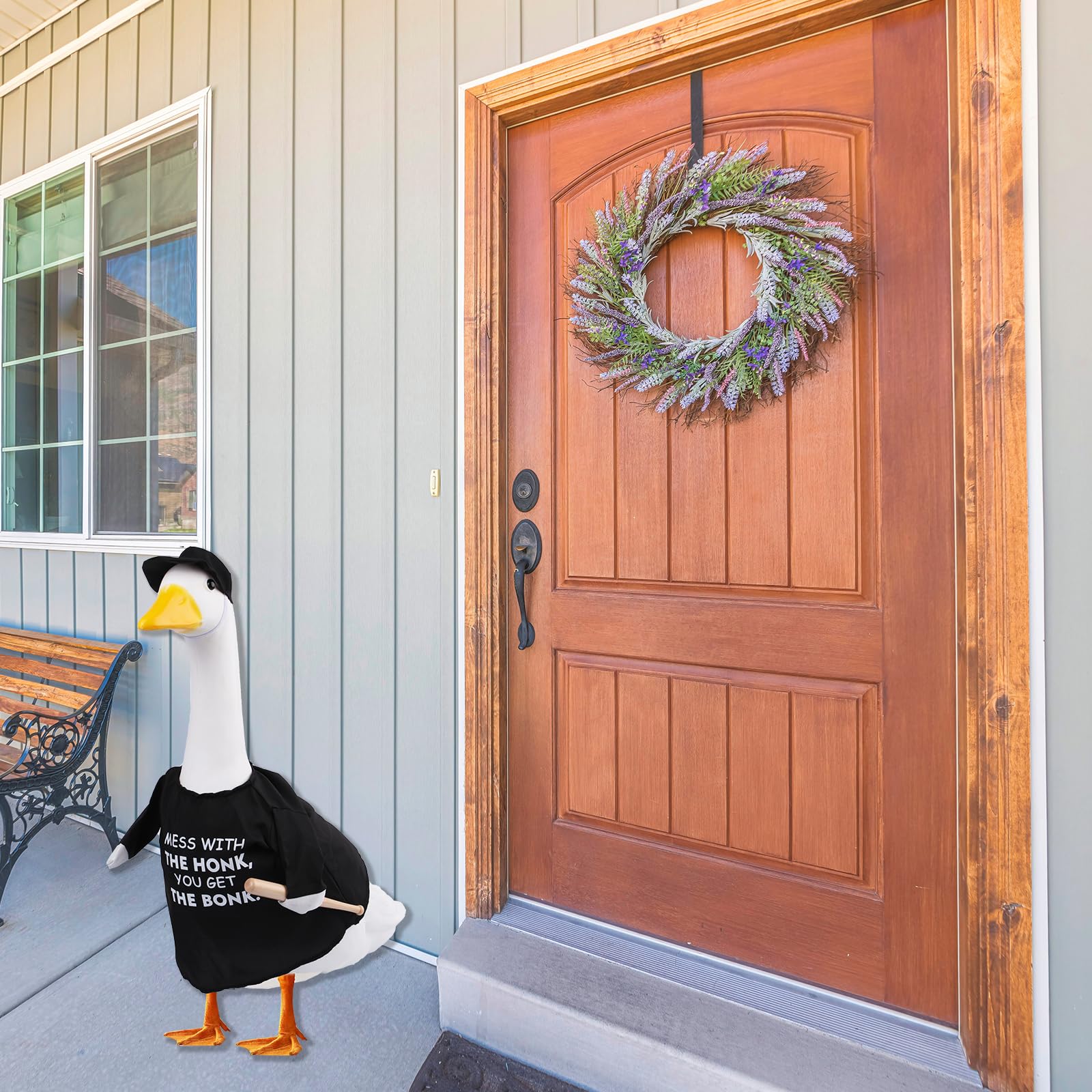 CAMDUCK front text signage clearly communicates rules and adds charm