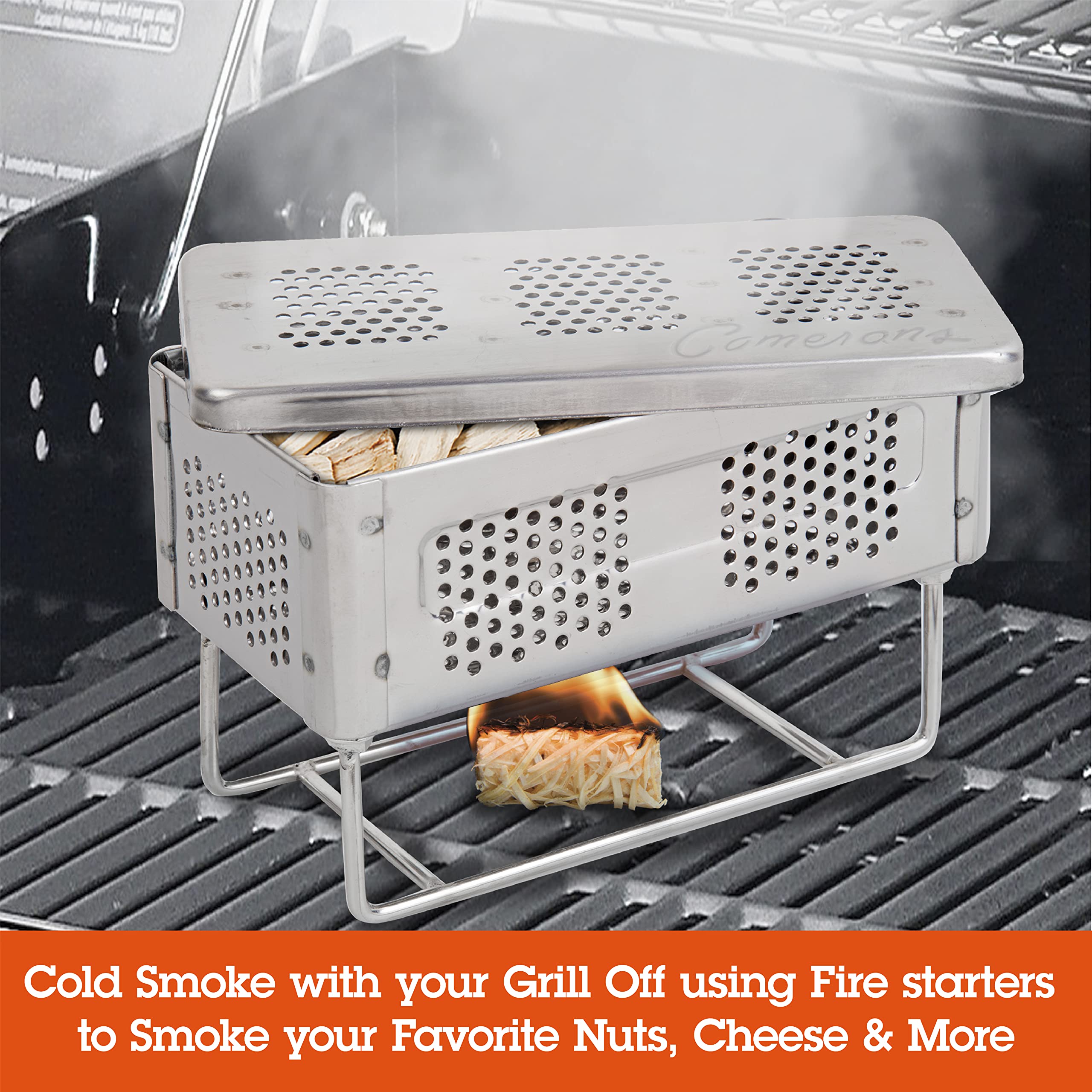 Bonus fire starters included with Camerons Flip smoke box