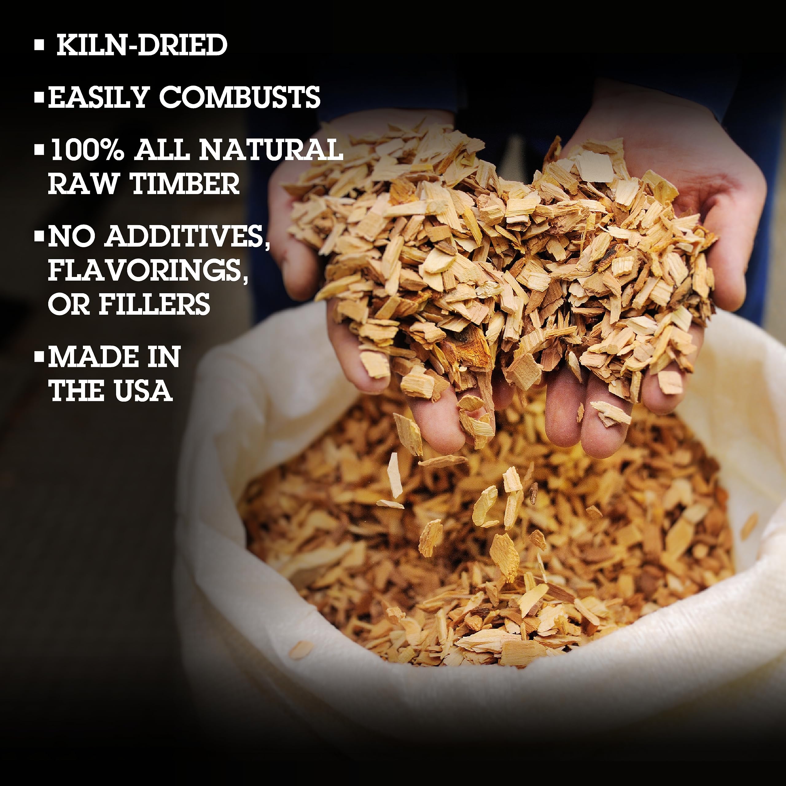 Pairs well with poultry, pork, beef, veggies, and cheese when smoked.