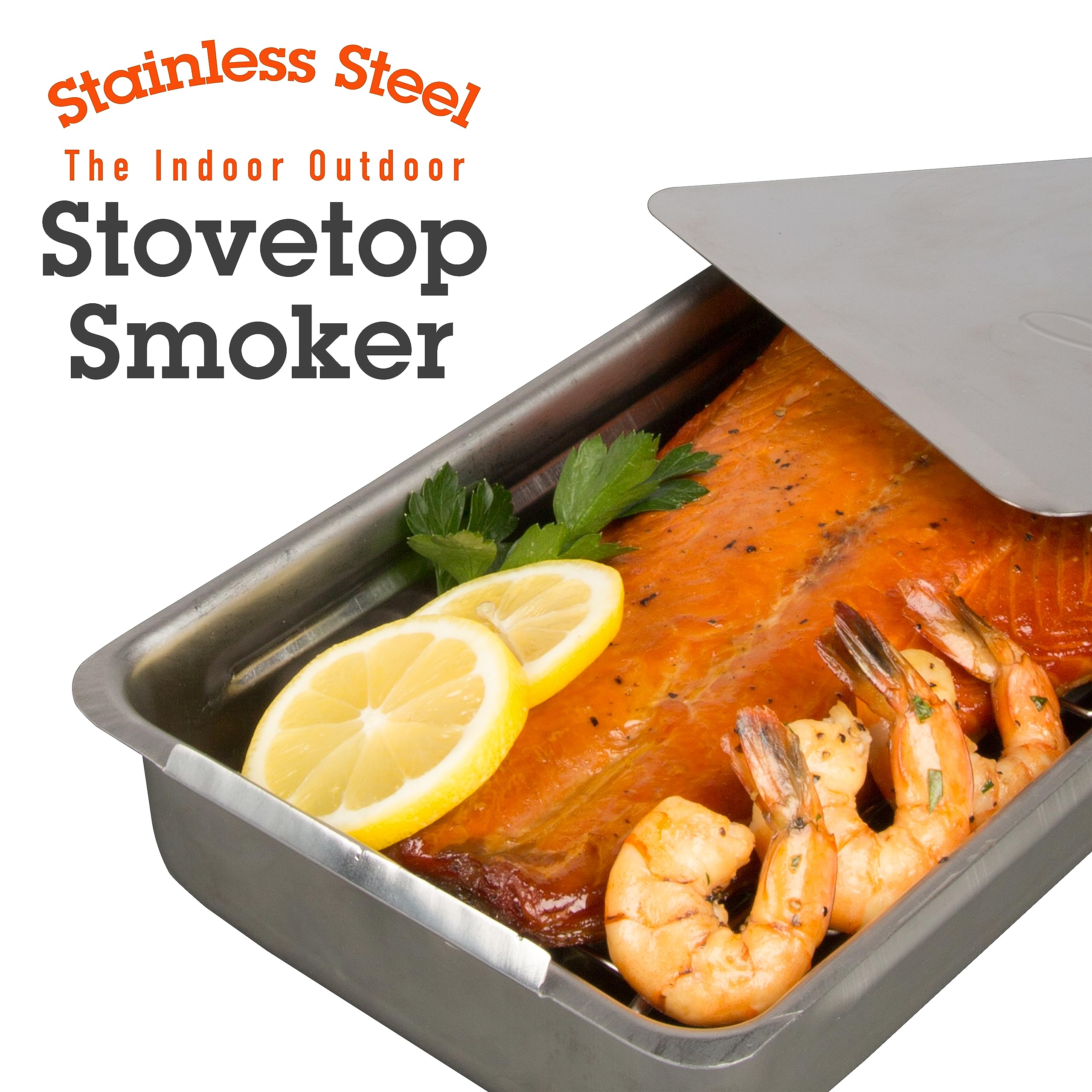 Camerons recipe guide included for flavor ideas and smoke times