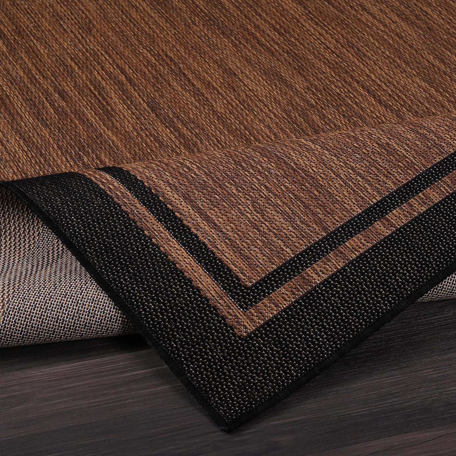 CAMILSON durable polypropylene rug designed for indoor-outdoor use