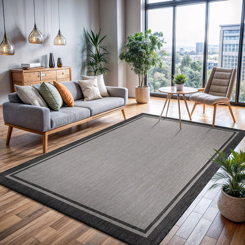 CAMILSON easy-care rug compatible with vacuum cleaning indoors