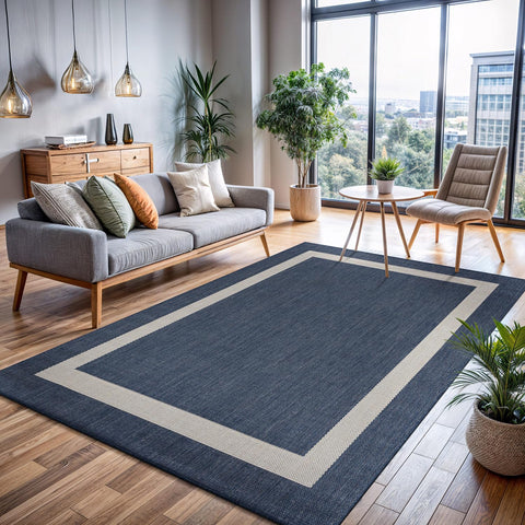 CAMILSON rug provides a non-shedding surface for kids and pets.