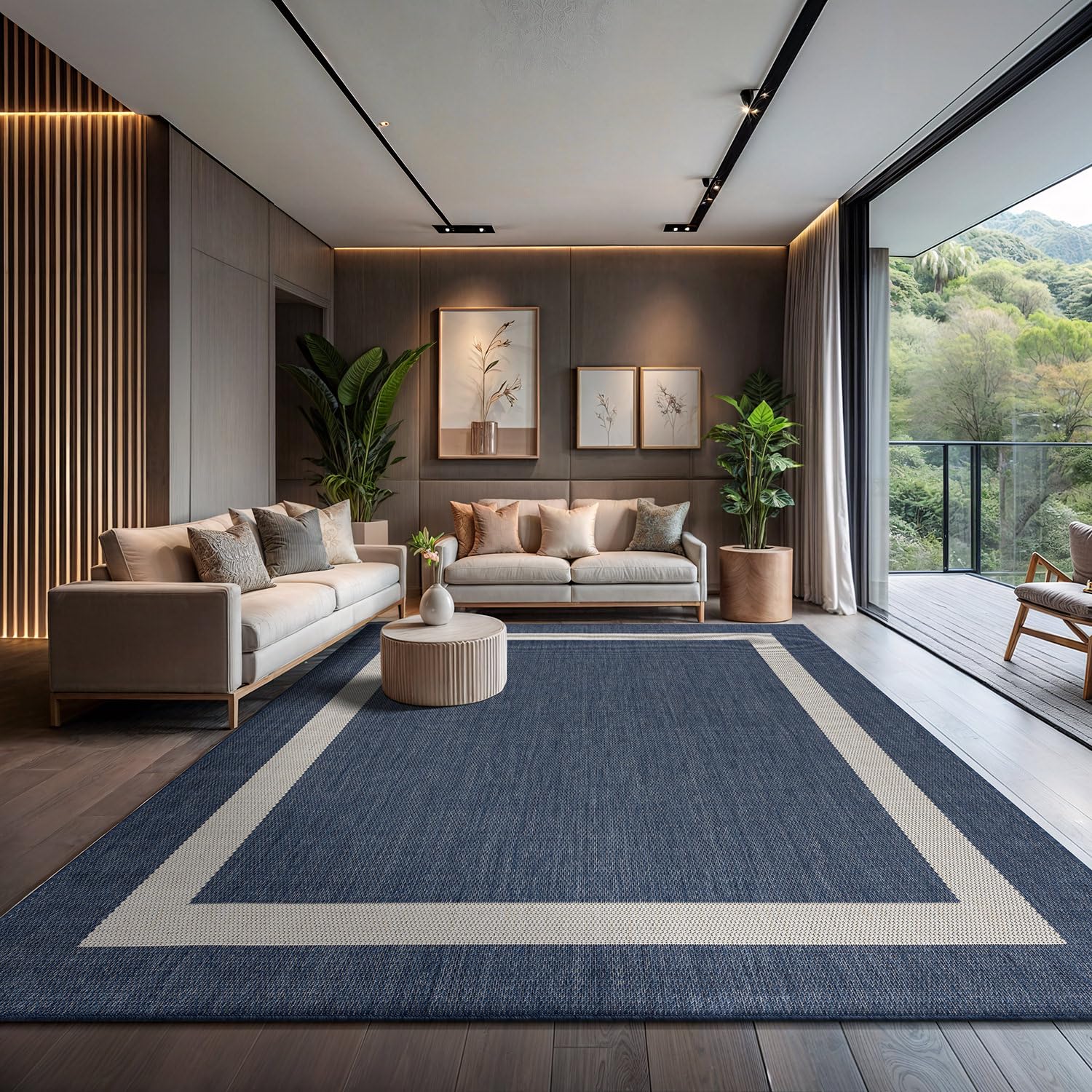 CAMILSON rug with UV protection keeps colors vibrant over time.