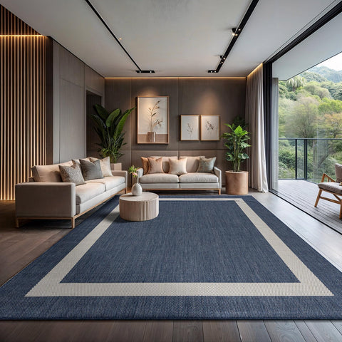CAMILSON rug with UV protection keeps colors vibrant over time.