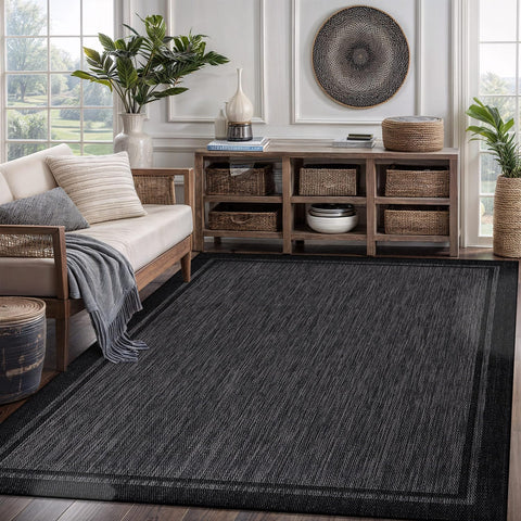 CAMILSON stain-resistant rug with dust-release properties