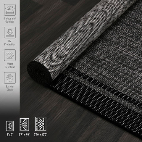 CAMILSON UV protected rug maintains color in sun