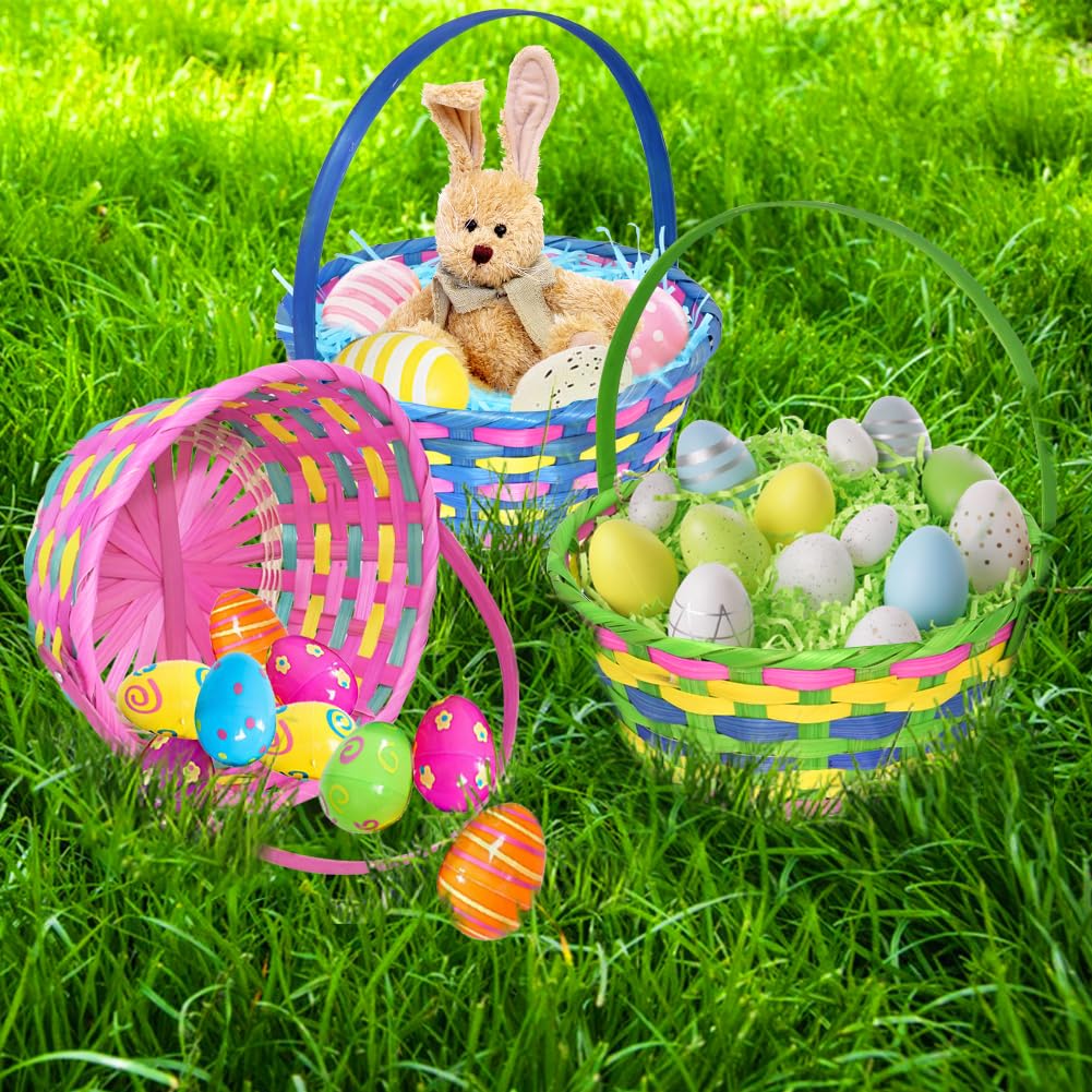 CAMIRUS Versatile Basket Easter Decor suitable for storage and displays.