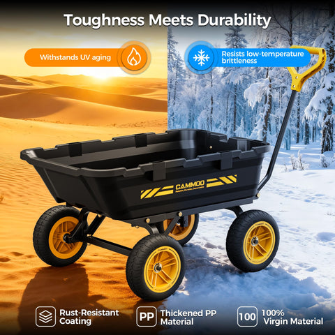 CAMMOO virgin polypropylene body emphasizes long-lasting durability