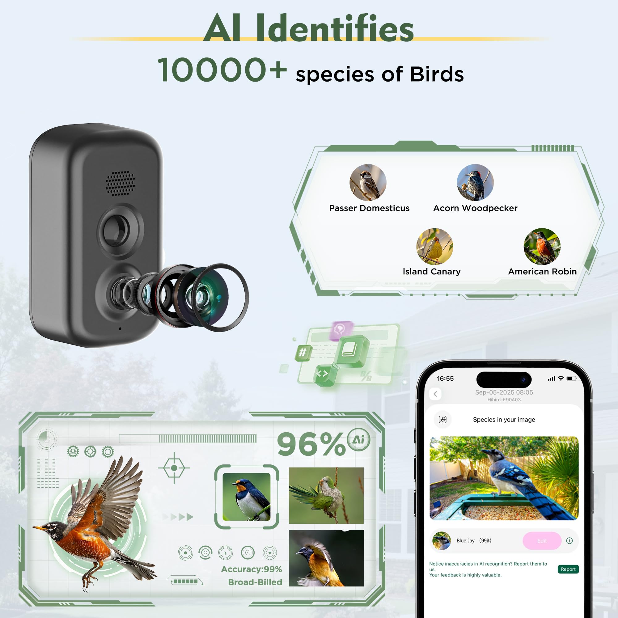 Camojojo Hibird solar-powered camera for 24/7 outdoor monitoring