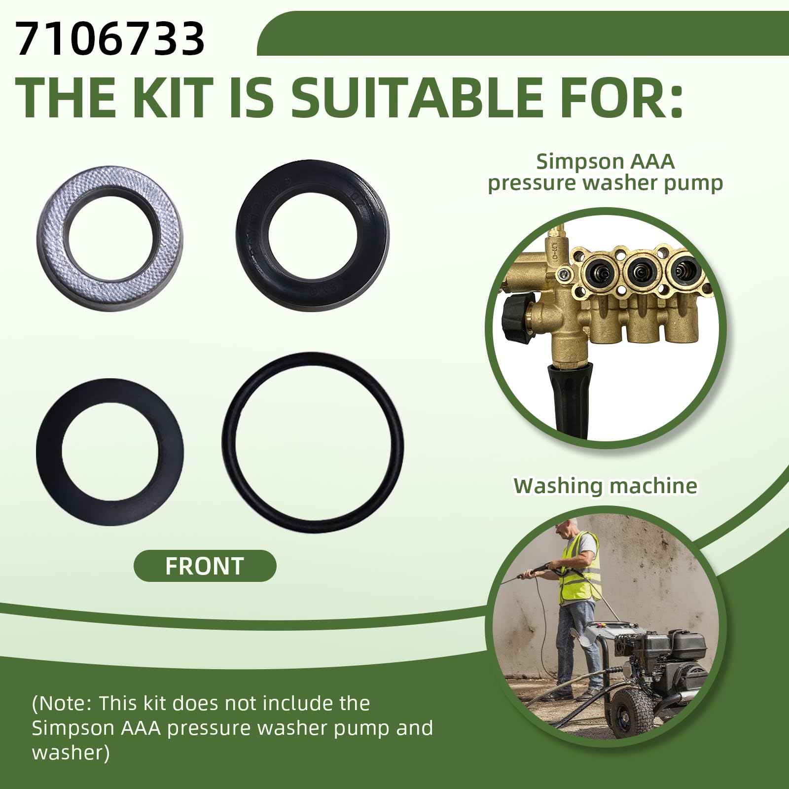 CAMOLIKOS 7106733 seal kit packaged box, ready for fast replacement.