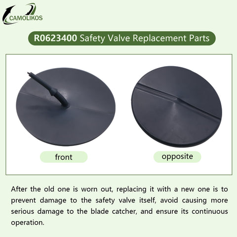 CAMOLIKOS relief valve for Polaris Zodiac, replacement part ready for maintenance to protect leaf catcher longevity.