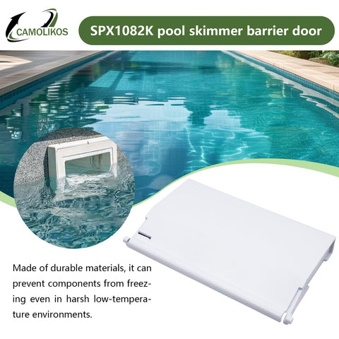 CAMOLIKOS SPX1082K compatible skimmer door in Hayward system setup.