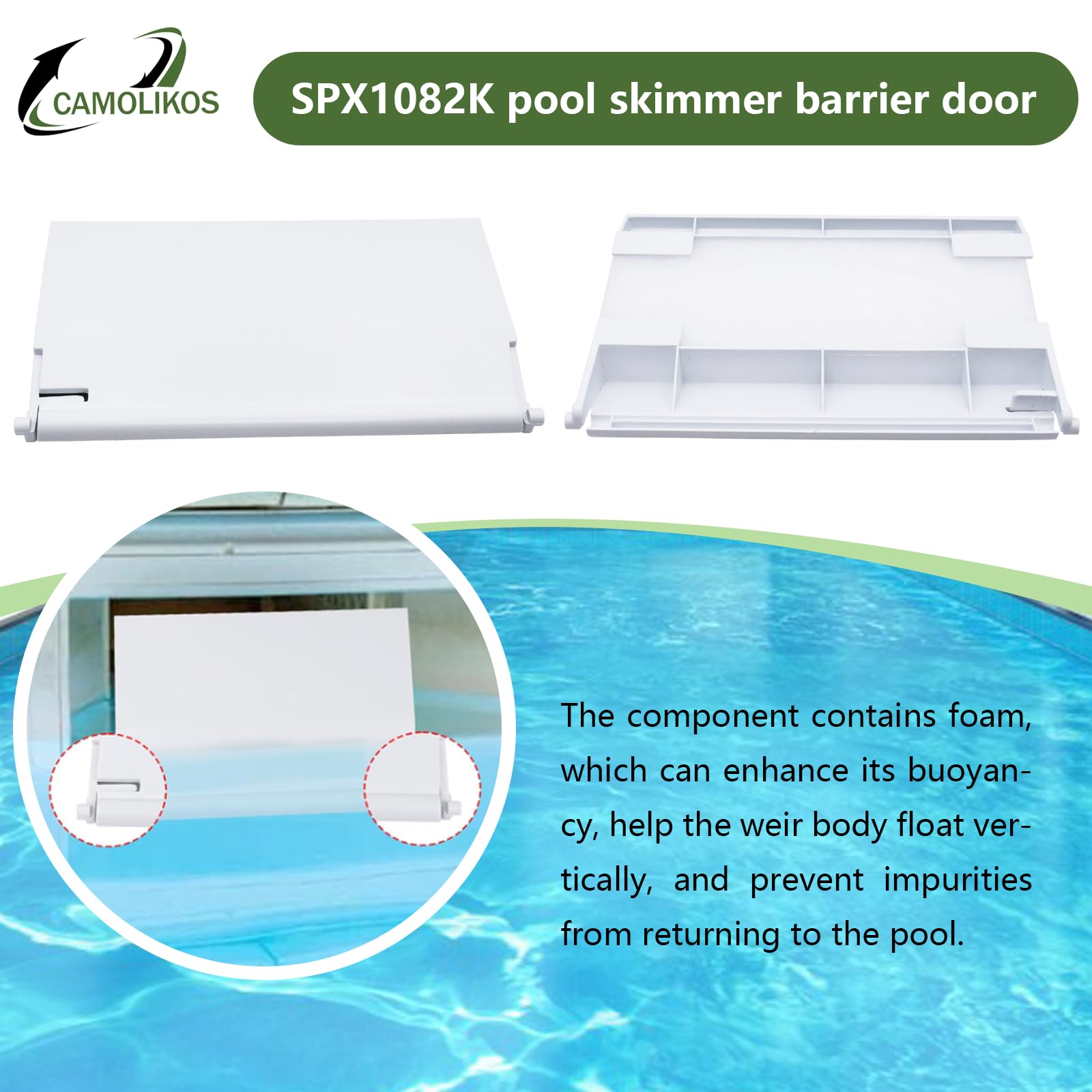 CAMOLIKOS SPX1082K replacement part pack for Hayward skimmers.