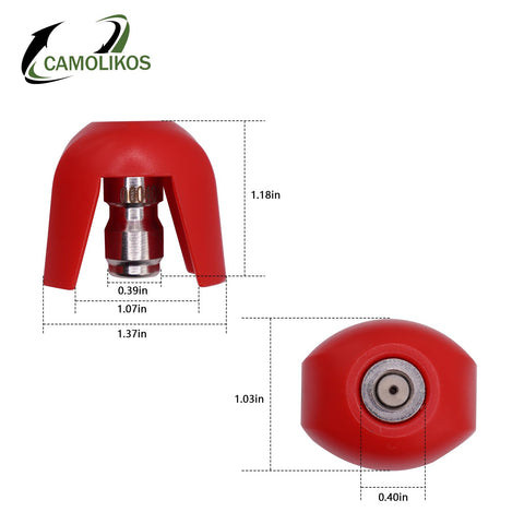 CAMOLIKOS SPX3000 TPS 15-degree nozzle provides broader spray for quick surface prep