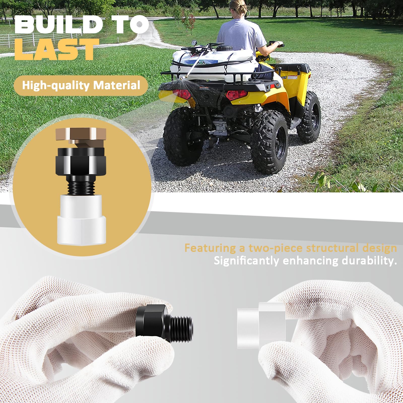 Two-piece design of Camoo BN2BP125FWX-CS for easier maintenance in the field