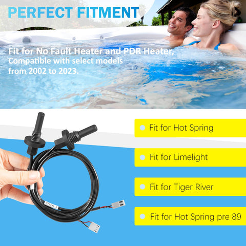 Camoo 79006 control thermostat sensor ensures accurate spa temperature readings.