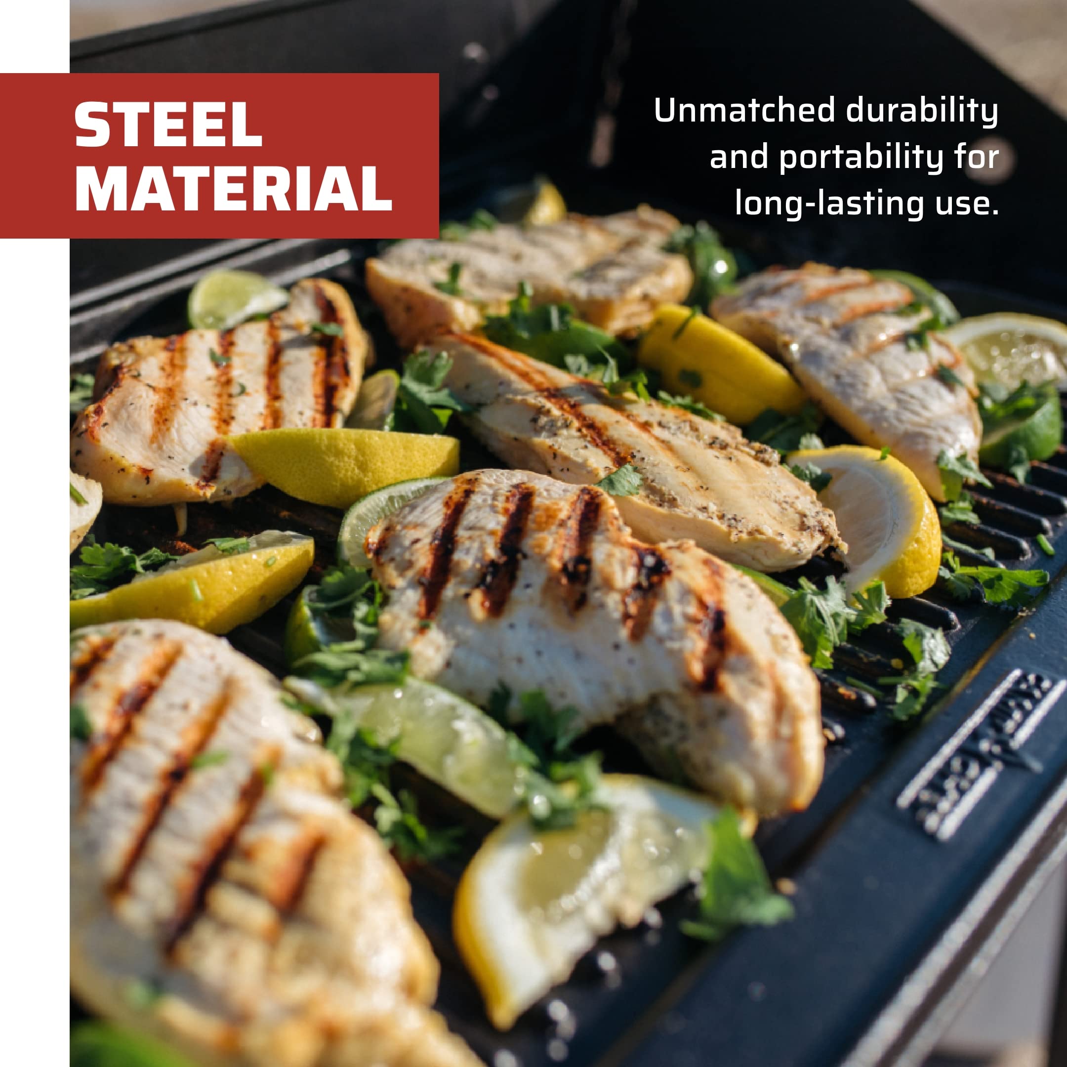 Camp Chef durable outdoor cookware built for camping and tailgating