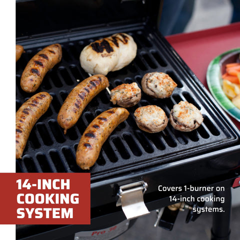 Camp Chef Deluxe BBQ Grill Box heat diffuser plates for controlled temperatures