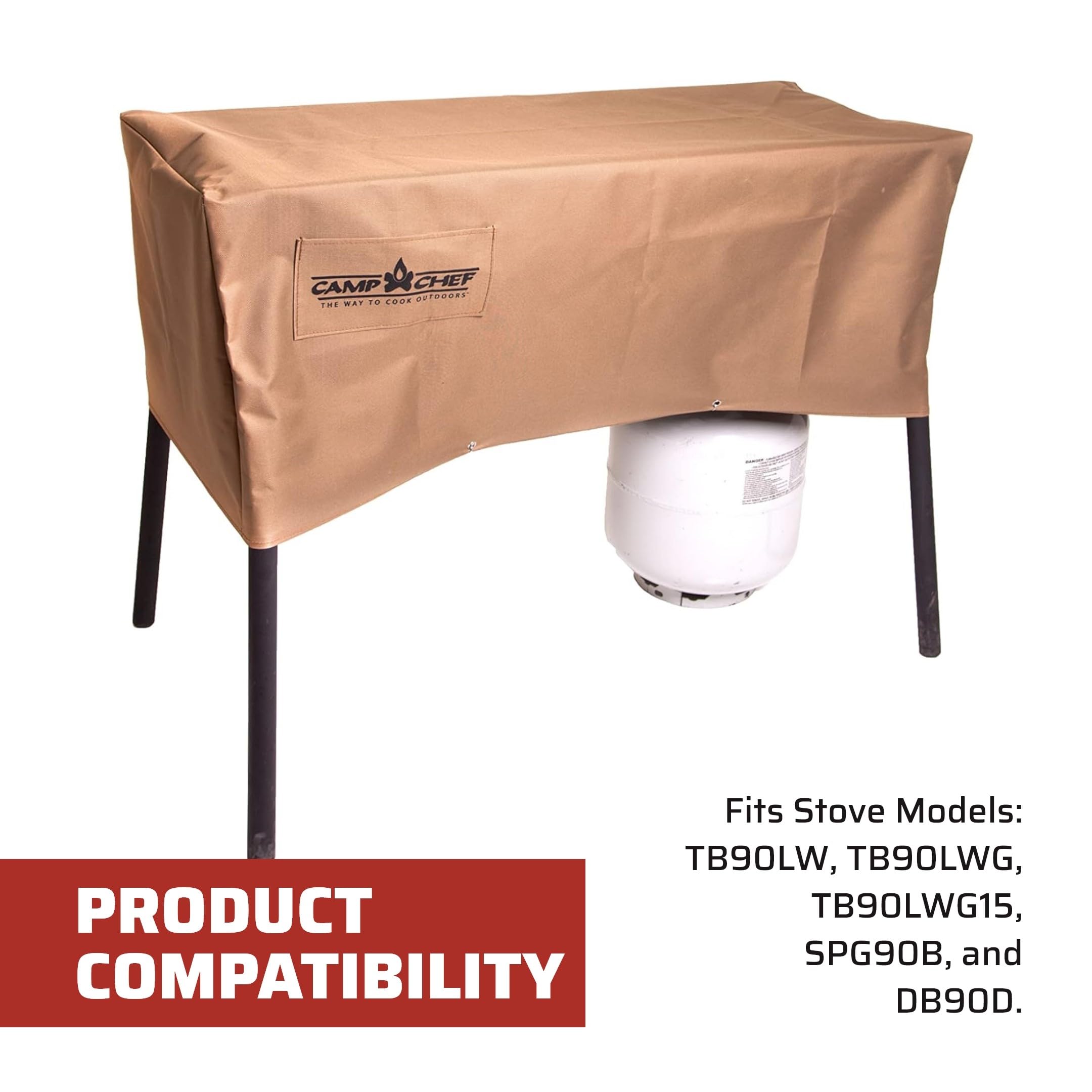 Camp Chef PC42 dimensions 43 inches long for ample coverage