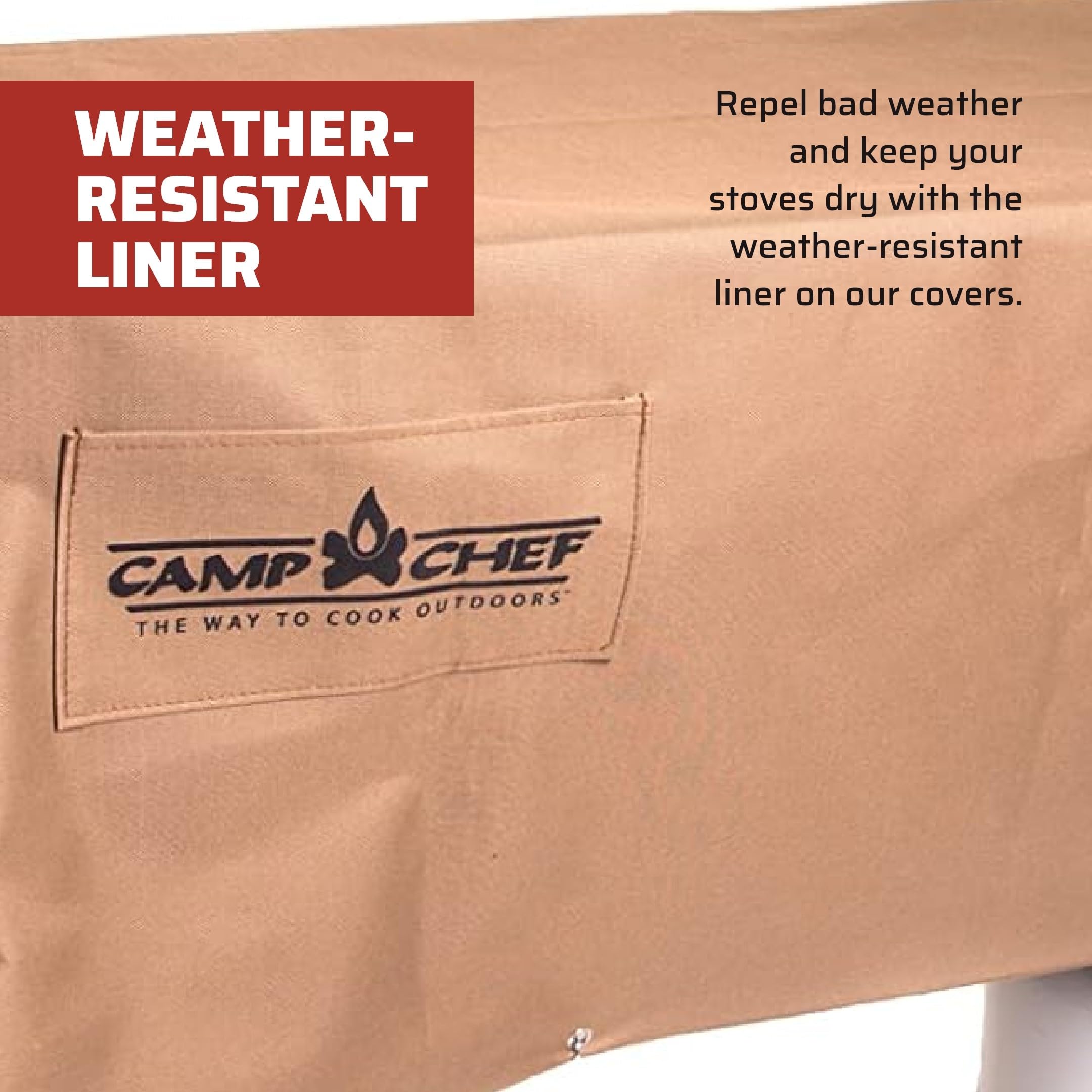Camp Chef PC42 weather liner provides extra moisture protection