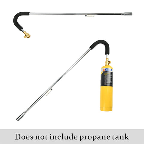 CAMPFIRE propane torch slim rod design for easy storage
