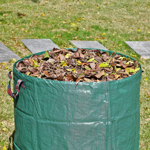 CAMPFIRE reusable yard bags fold for compact storage when not in use.