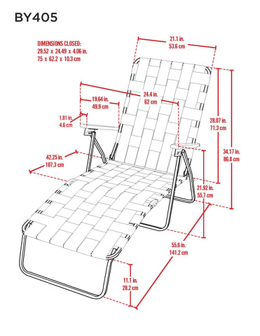 Camp & GO compact tri-fold design for simple storage and portability
