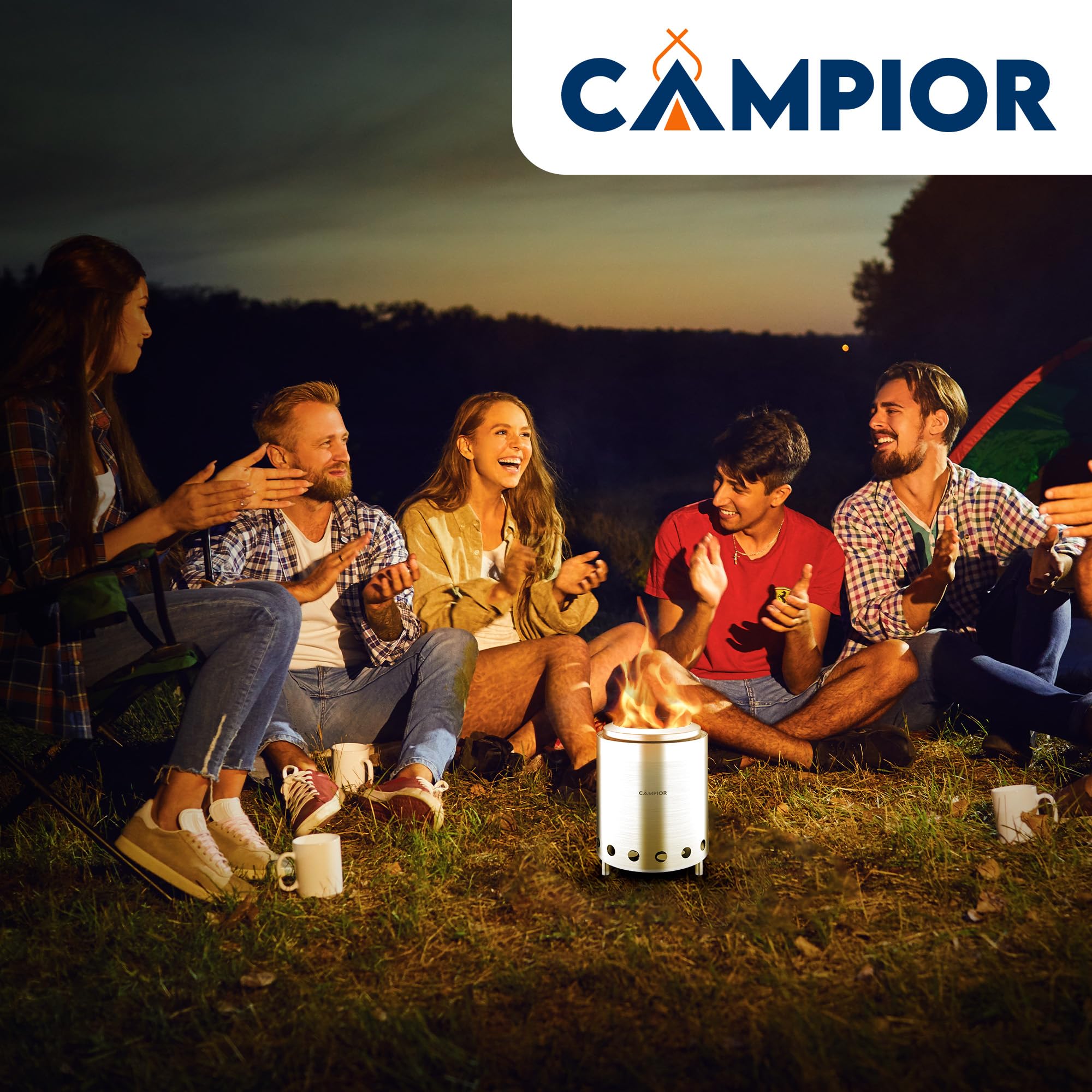 Campior Compact design with stand for limited spaces.