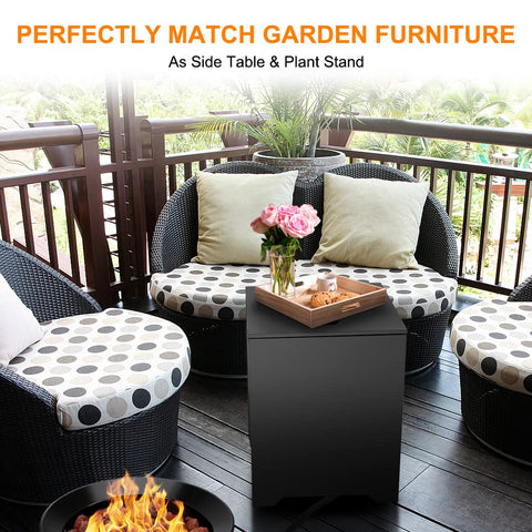 CAMPLUX outdoor hideaway table during assembly demonstrates quick setup.