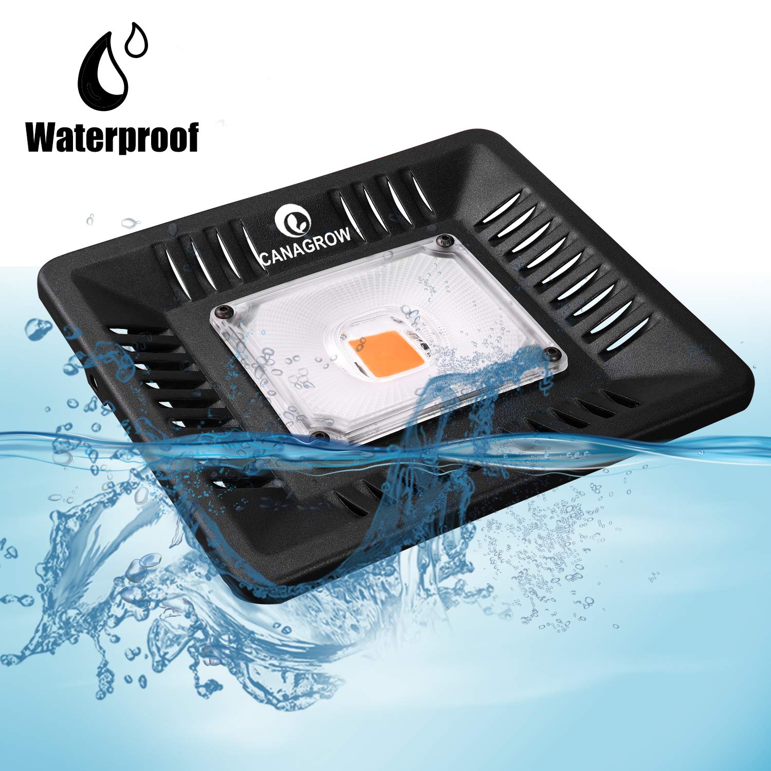 CANAGROW energy-saving LED operates at 45-55W for efficient performance