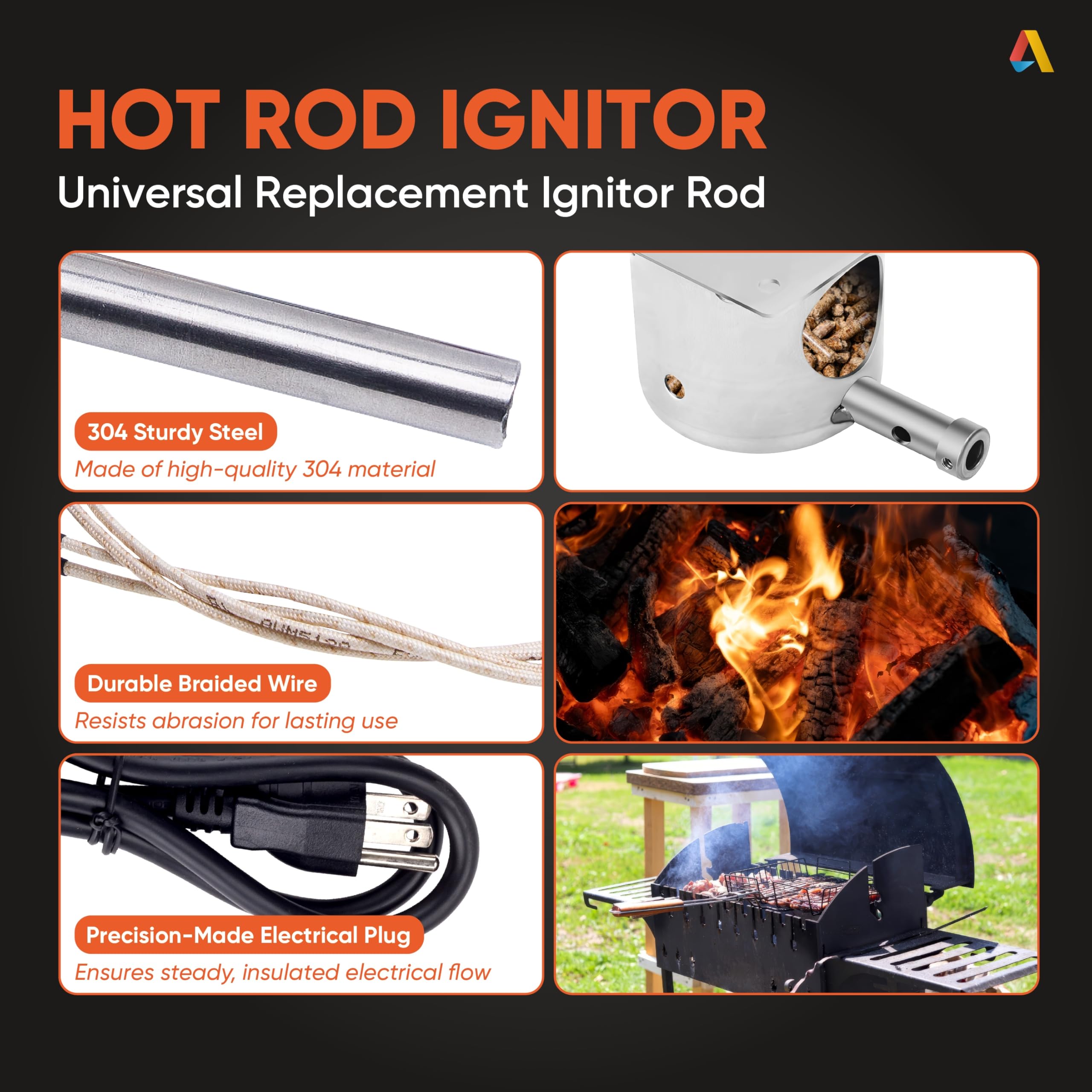 Canamax Traeger induction fan promotes even smoke circulation for consistent flavor.