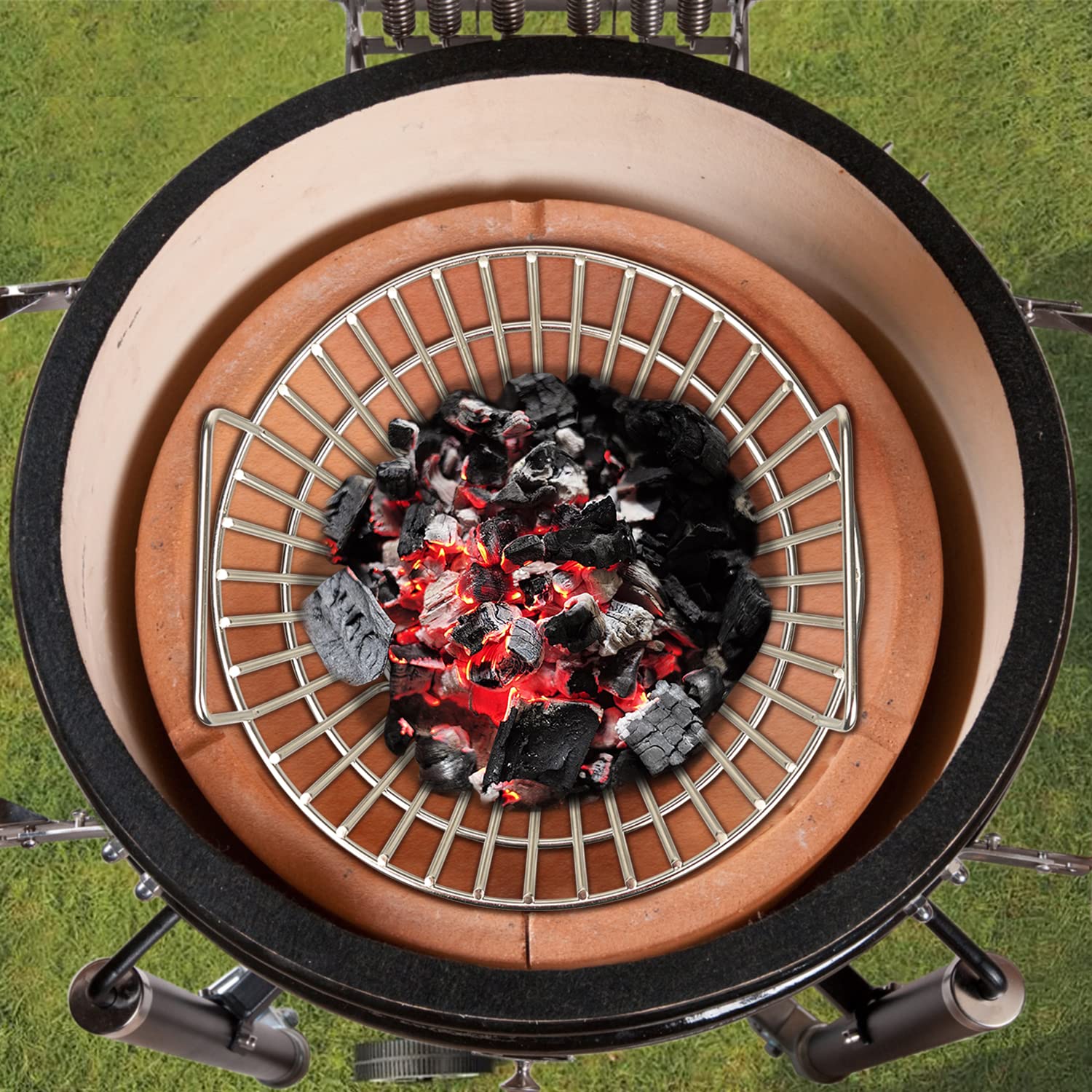 CANDANA Compatible with 18-inch grills including Large Big Green Egg