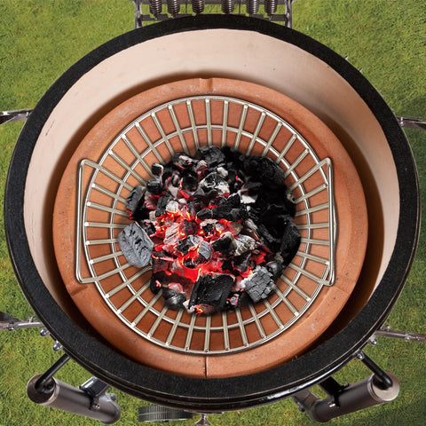 CANDANA Compatible with 18-inch grills including Large Big Green Egg