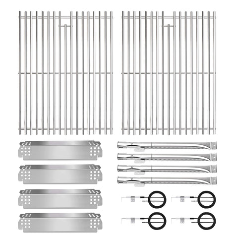 CANDANA Nexgrill 4B grill grates 17in surface for even cooking.