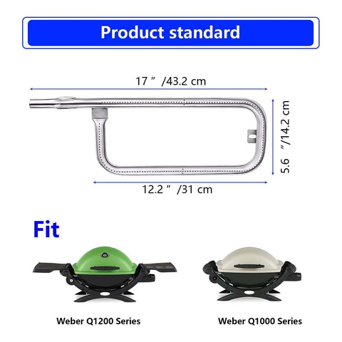 CANDANA-packaged burner; quality packaging and complete kit for restoring your grill.