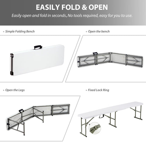 Candockway fold-and-go setup in seconds, no tools required