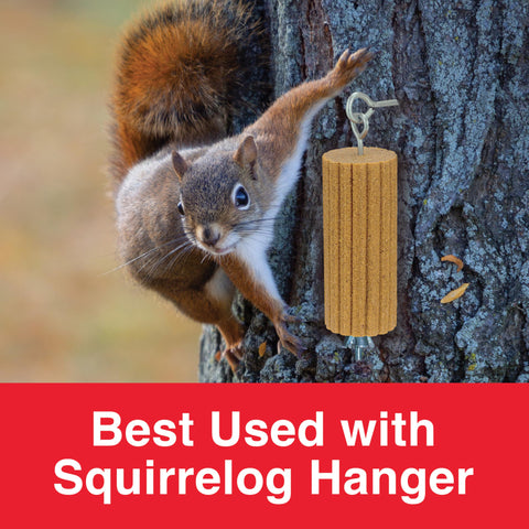 C&S Squirrelog fits most feeders for flexible use.