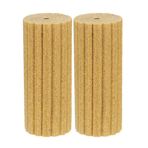 C&S Squirrelog showing predrilled holes for easy refills.