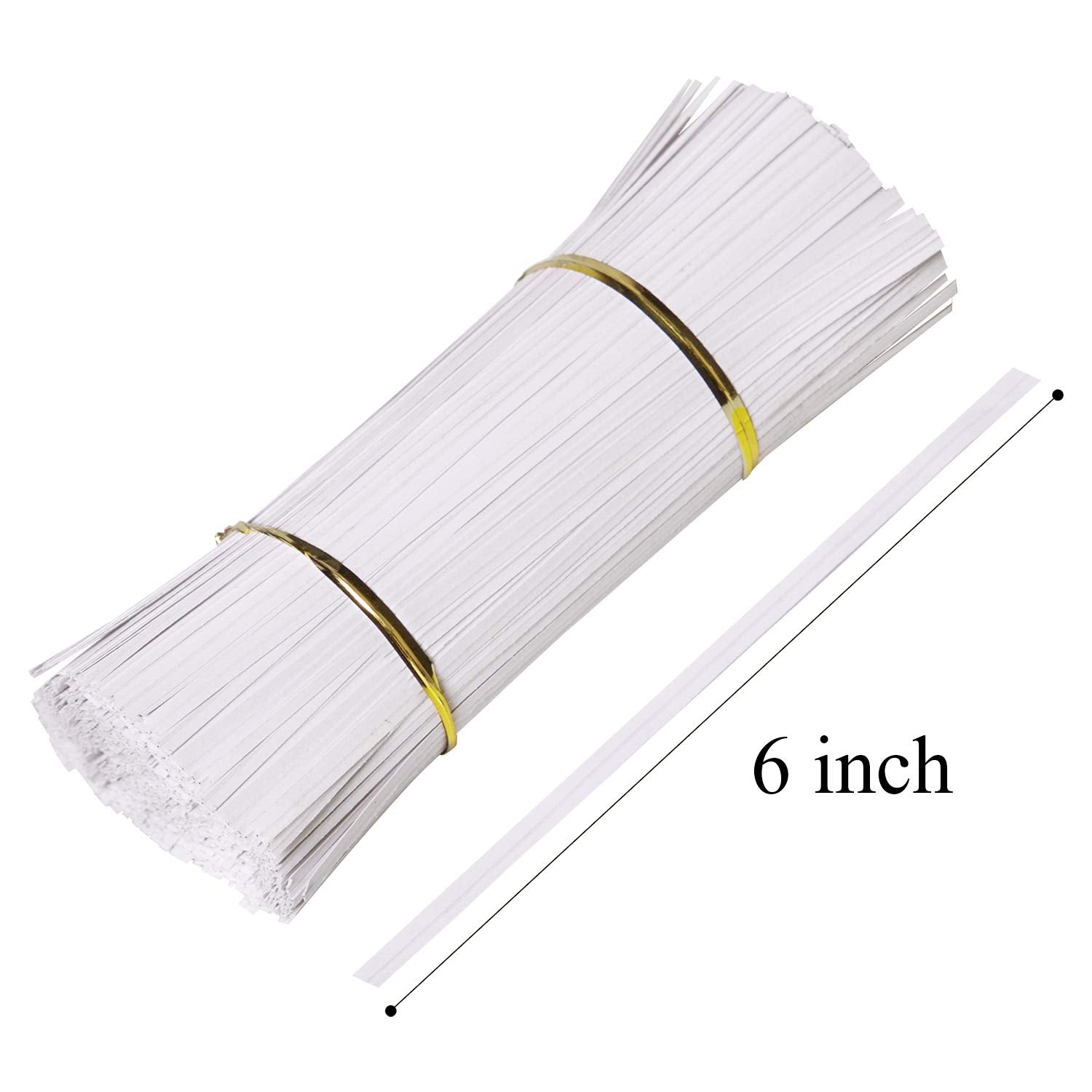 CandyHome 1000-piece twist ties pack for home use.