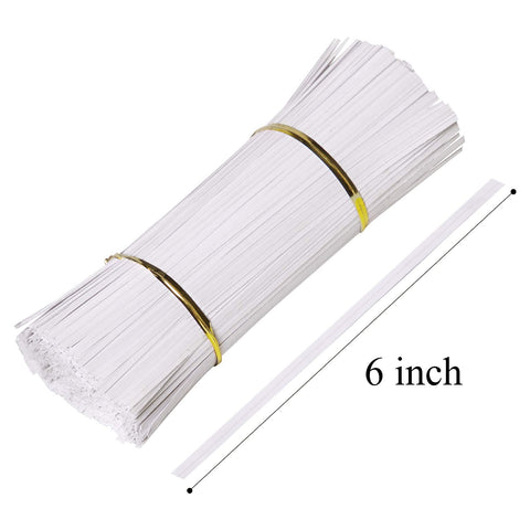 CandyHome 1000-piece twist ties pack for home use.