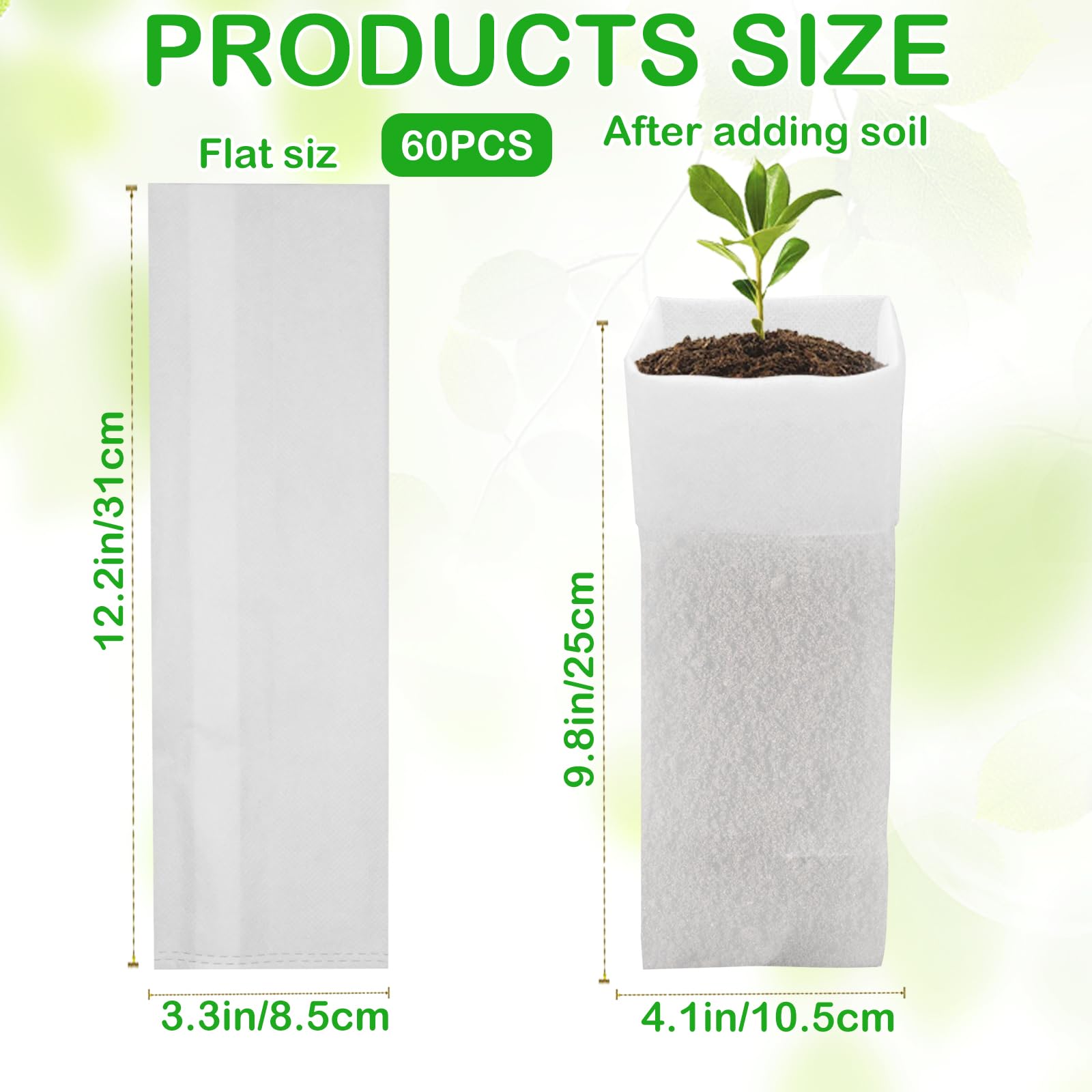 CANIPHA biodegradable nonwoven material promotes breathable growth and environmentally friendly gardening.