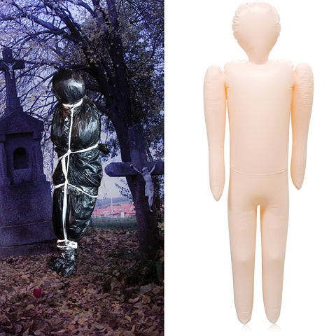CANIPHA dead body prop inflatable dummy adds dramatic outdoor scenes.